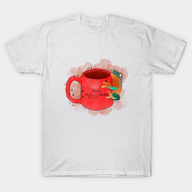 Fog valentine's design T-Shirt by CharlieCreates